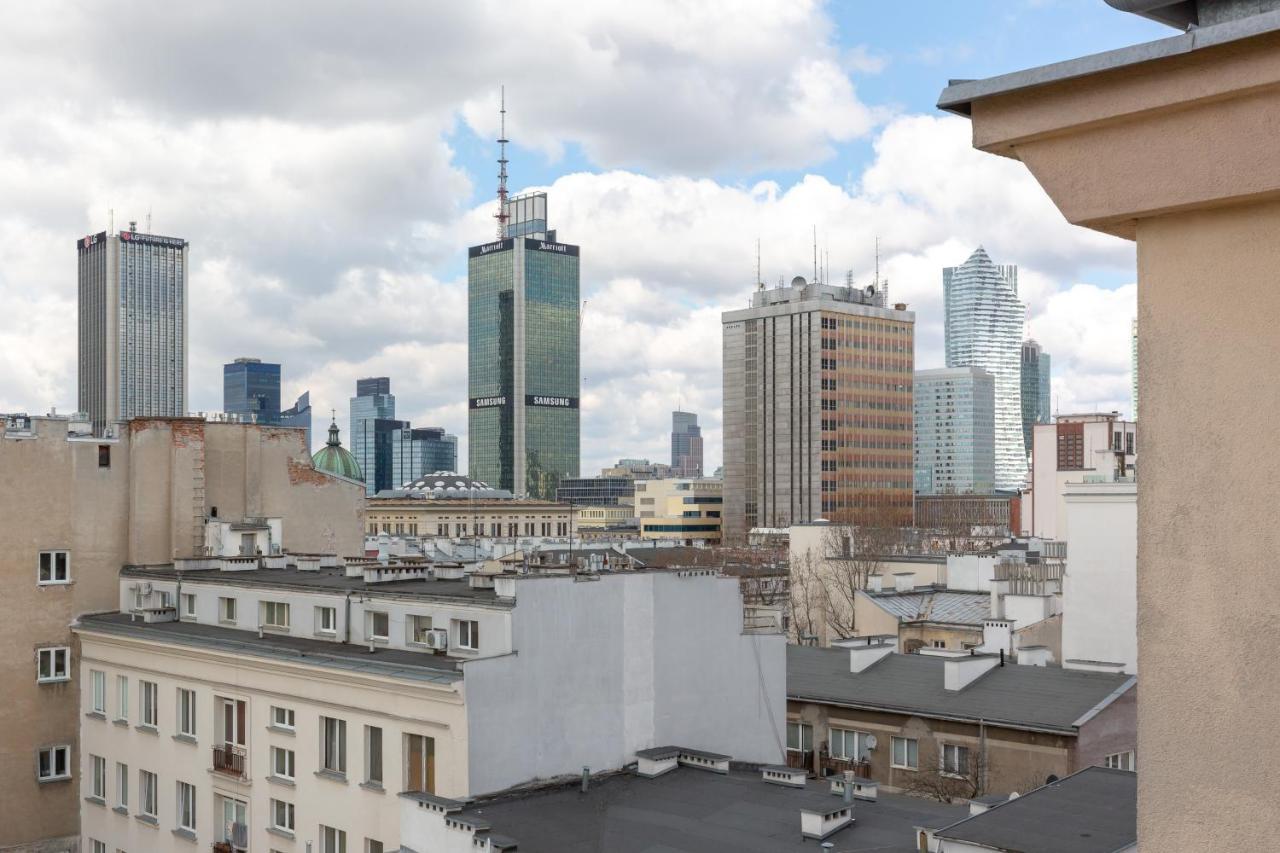 Top Floor View Apartment Marszalkowska By Noclegi Renters Varşovia Exterior foto